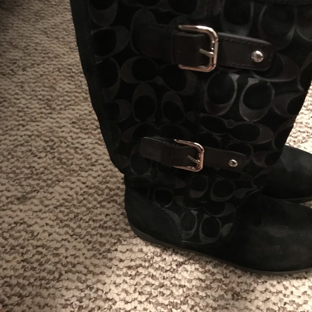 Coach Suede Boots